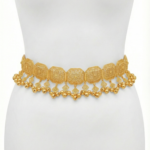 حزام خصر مزخرف مطلي بالذهب