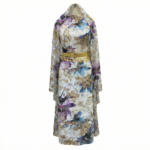 قماش مطرز متعدد الألوان