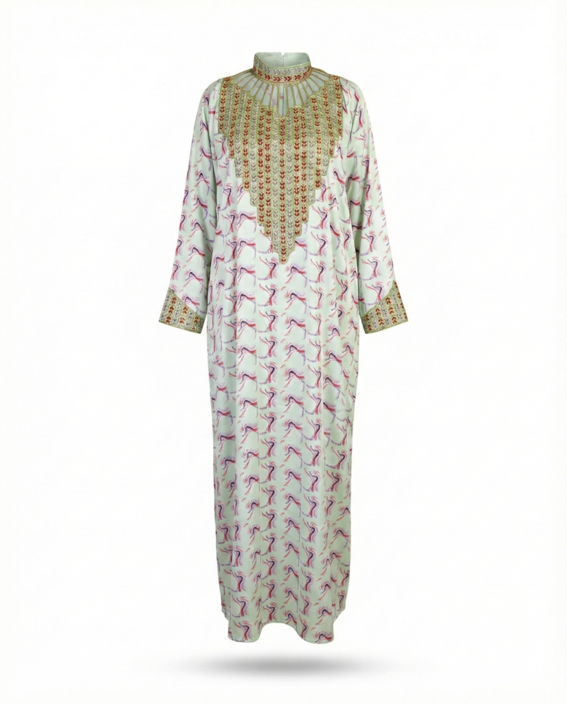 مخور مفصص ملكي بياقة مرتفعة